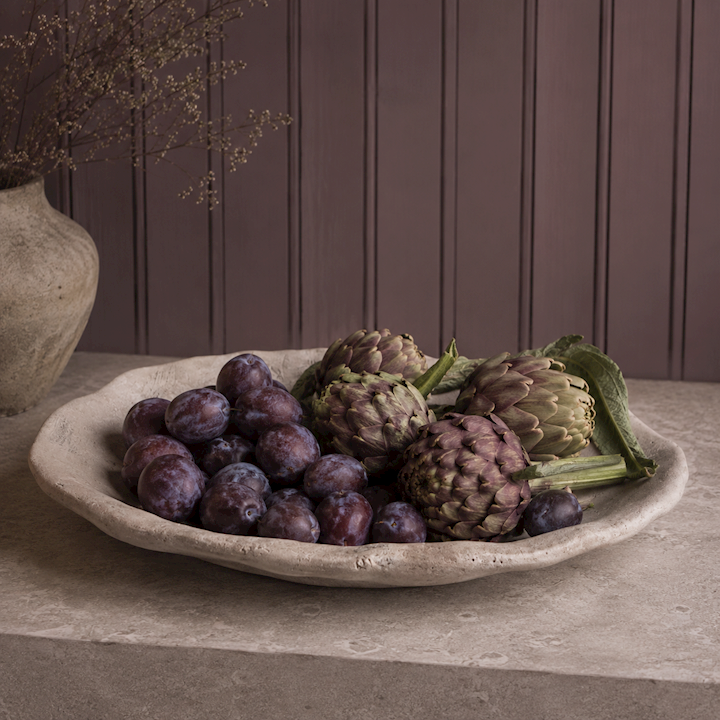 AMALFI OVAL PLATE 45x35x6cm